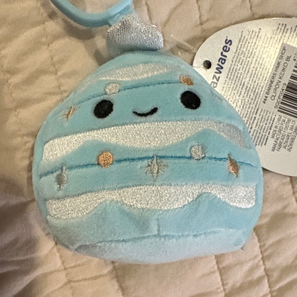 Squishmallows Blue and Silver Key Holder - Picture 4 of 6